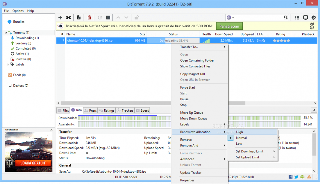 Télécharger BitTorrent pour PC  Pear Linux.fr