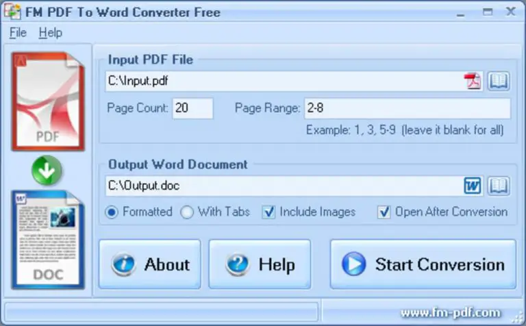Télécharger Free PDF to Word Converter (convertir fichier PDF en