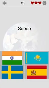 Aperçu Drapeaux nationaux de tous les pays du monde: Quiz - Img 1