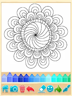Aperçu Coloriage Mandala - Img 1