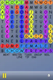 Aperçu Word Search Puzzle, A Free Infinity Crossword Game - Img 1