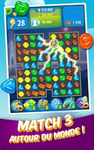 Aperçu Gummy Drop! – Jeu de Match 3 gratuit - Img 2