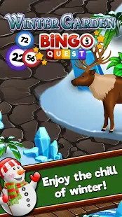 Aperçu Bingo Quest Winter Wonderland Garden - Img 1