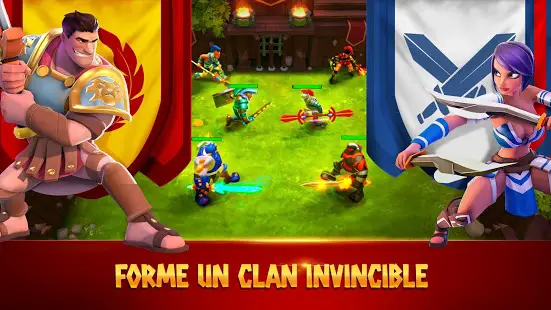 Aperçu Gladiator Heroes Clash jeu de combat et stratégie - Img 1