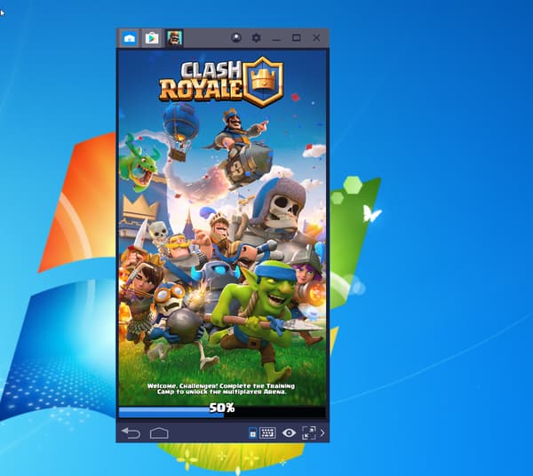 Lancement de Clash Royale sur PC