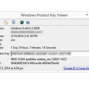 Screenshot de Windows Activation Key Viewer