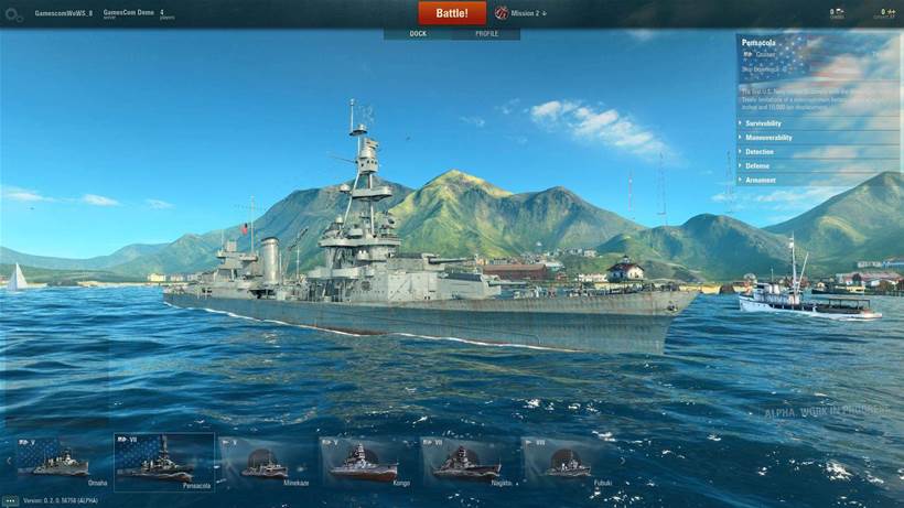 Screenshot de World of Warships