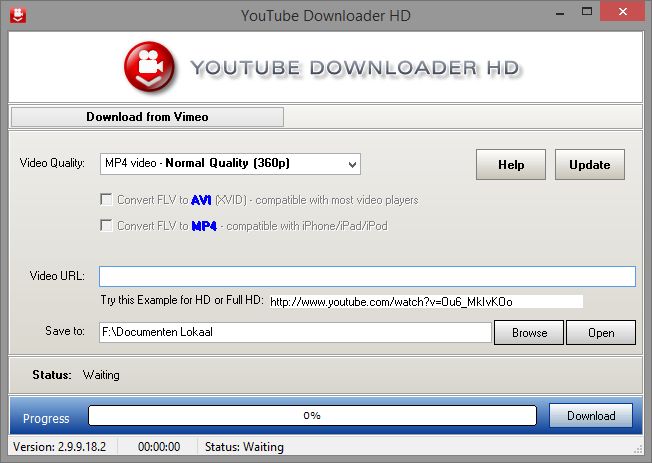 Screenshot de YouTube Downloader HD