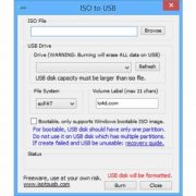 Screenshot de ISO to USB