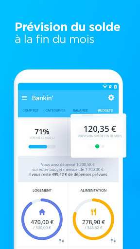 Aperçu Bankin’ - Gestion de budget et comptes en banque - Img 2
