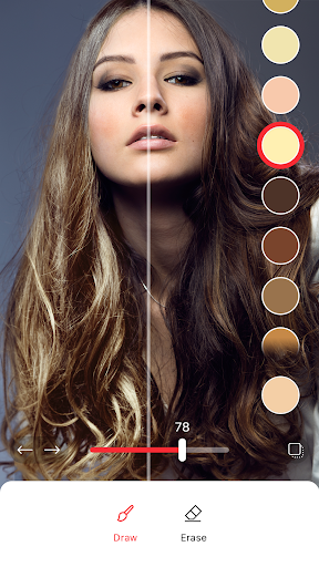 Aperçu Changer Couleur de Cheveux - coloration simulateur - Img 1
