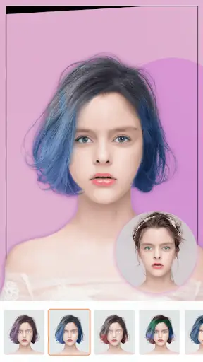 Aperçu coiffure simulation - Styles et coupes de cheveux - Img 2