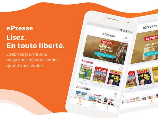 Aperçu Le kiosque ePresse - Lire la presse au quotidien - Img 1