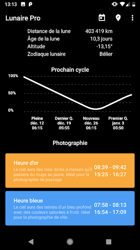 Aperçu Ma Phase Lunaire - Calendrier et phases de la lune - Img 2