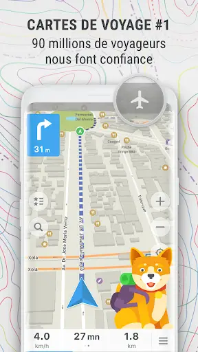 Aperçu MAPS.ME – Cartes hors ligne, navigation et guides - Img 1
