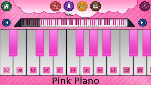 Aperçu Pink Piano Keyboard - Music And Song Instruments - Img 2