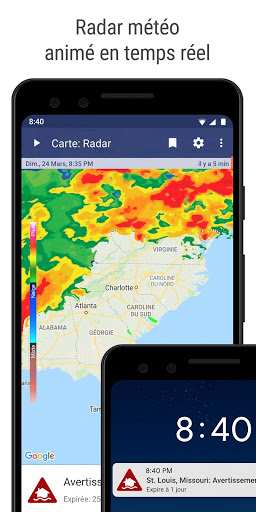 Aperçu Prévisions Météo & Radar Live - Img 1