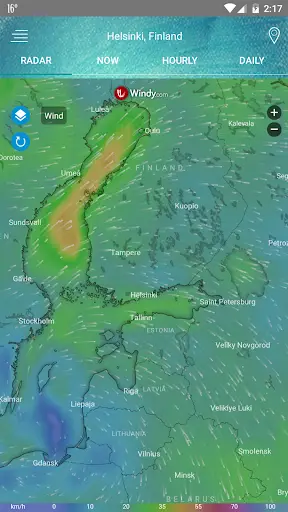 Aperçu Radar météo — Cartes et alertes en direct - Img 1