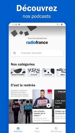 Aperçu Radio France - podcasts, radio en direct - Img 2