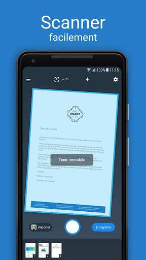 Aperçu Scanner pour moi : scanner des documents en PDF - Img 1