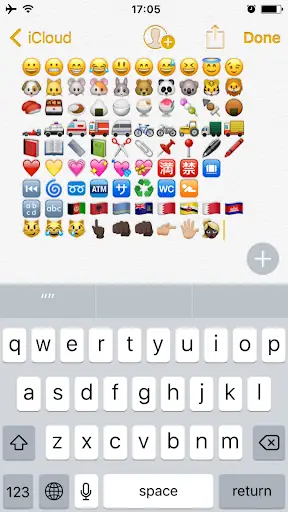 Aperçu Thème pour iPhone 8 Emoji Keyboard - Img 1