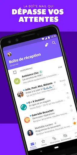 Aperçu Yahoo Mail – Messagerie pour Yahoo et Gmail - Img 1