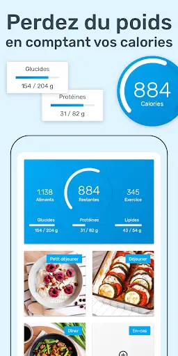 Aperçu YAZIO: Compteur de Calories pour Régime et Maigrir - Img 1