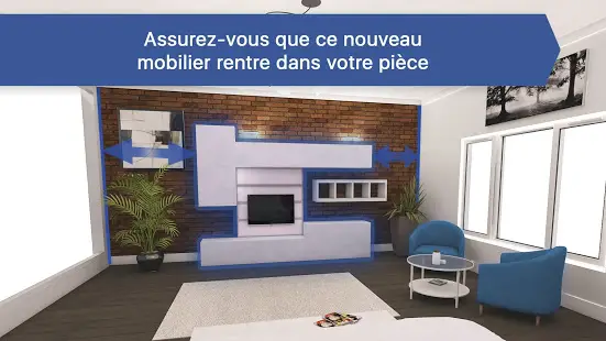 Aperçu Design Intérieur: Déco intérieure, Plan au sol 3D - Img 2