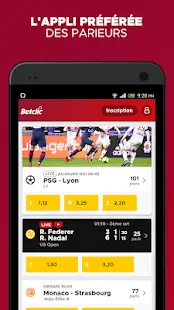 Aperçu Betclic Paris Sportifs - Img 1