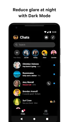 Aperçu Messenger – Textos et appels vidéo gratuits - Img 2