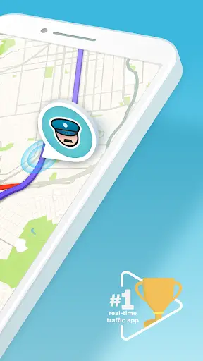 Aperçu Waze - GPS, Maps, Traffic Alerts & Live Navigation - Img 2