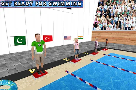 Aperçu Championnat d'eau de natation pour enfants - Img 1