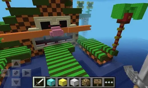 Aperçu Map Sonic Parkour for MCPE - Img 1