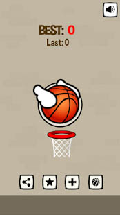 Aperçu Flappy Ball - Ball through the Basket - Img 1