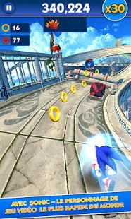 Aperçu Sonic Dash - Jeu de course à pied et saut ! - Img 1