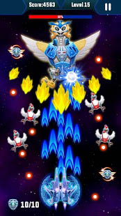 Aperçu Strike Galaxy Attack: Alien Space Chicken Shooter - Img 2