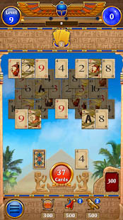 Aperçu Carte du Pharaon - jeu de cartes solitaire gratuit - Img 1