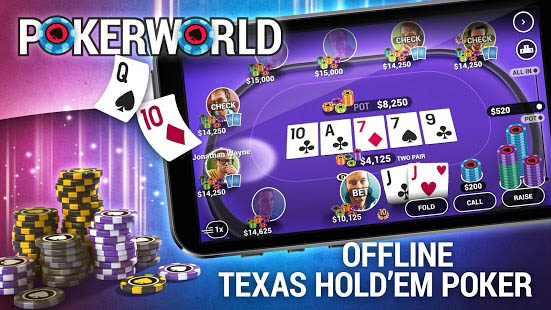 Aperçu Poker World - Offline Texas Holdem - Img 1