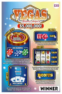 Aperçu Jeux a Gratter - Vegas Loto - Img 1