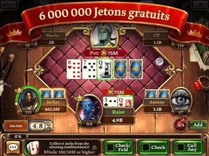 Aperçu Scatter HoldEm Poker - Le meilleur jeu de poker - Img 1