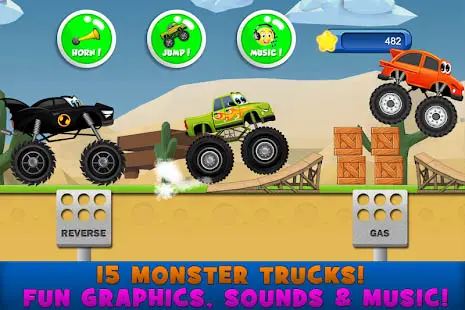 Aperçu monstre camions enfants jeu - Img 2