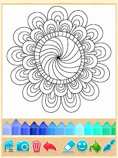Aperçu Coloriage Mandala - Img 1