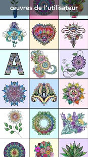 Aperçu Mandala Coloring Book - Img 1