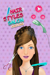 Aperçu cheveux style salon- filles Jeux - Img 1