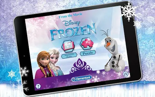 Aperçu Puzzle App Frozen - Img 1