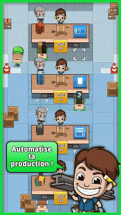 Aperçu Idle Factory Tycoon: Cash Manager Empire Simulator - Img 2