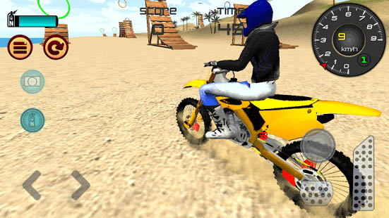 Aperçu Motocross Beach Jumping 3D - Img 1