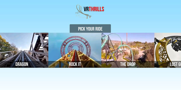 Aperçu VR Thrills: Roller Coaster 360 (Cardboard Game) - Img 1