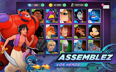 Aperçu Disney Heroes: Battle Mode - Img 2