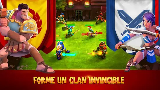 Aperçu Gladiator Heroes Clash: Combat et stratégie - Img 1